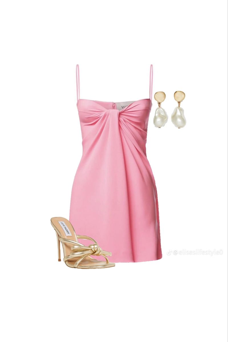 Einfaches A-Linien-Spaghettiträger Rosa Kurzes Hoco-Kleid Heimkehrkleider RB4167