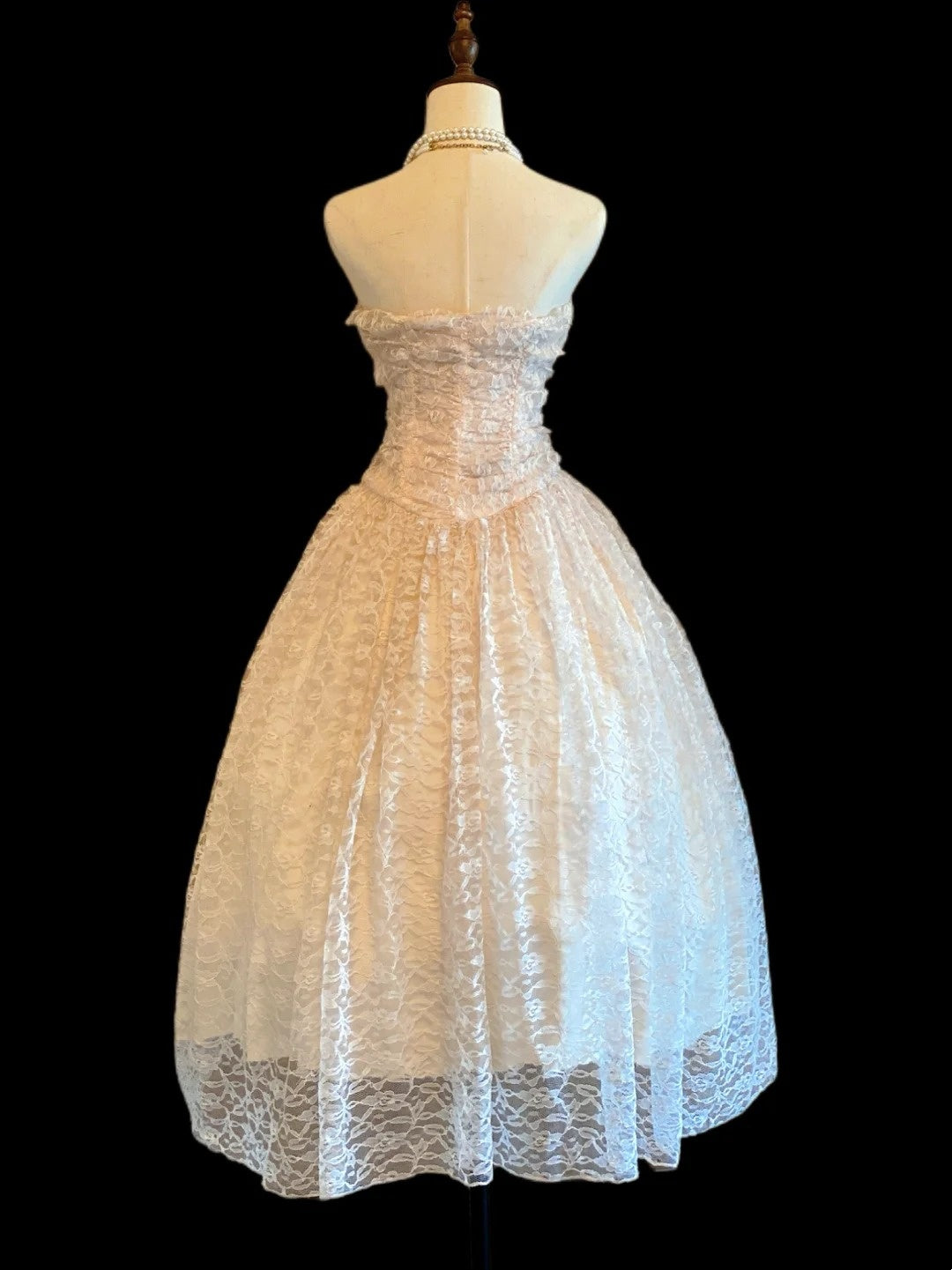 Unique Ball Gown Sweetheart Pink Lace Mid Length Prom Dresses Inspo Evening Outfits RB4021