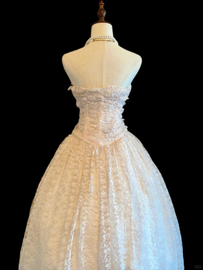 Unique Ball Gown Sweetheart Pink Lace Mid Length Prom Dresses Inspo Evening Outfits RB4021