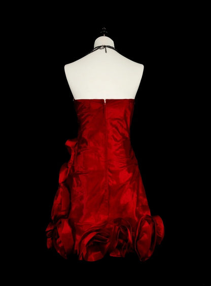 Einzigartige Scheide, Sweetheart-Ausschnitt, eng anliegendes Bodycon-Kleid, Rot, Inspo, Vintage, Mode, 2000er, Hoco, kurze Inspo, Heimkehrkleider N2013