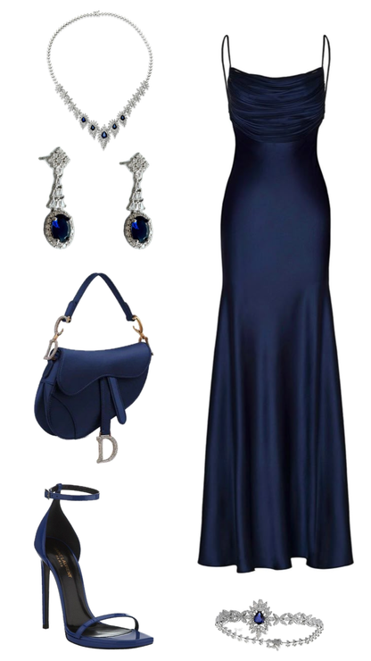 Robe de bal longue bleu marine à bretelles spaghetti et sirène sexy, tenue de soirée pour 21e anniversaire, robe de remise de diplôme RB1199