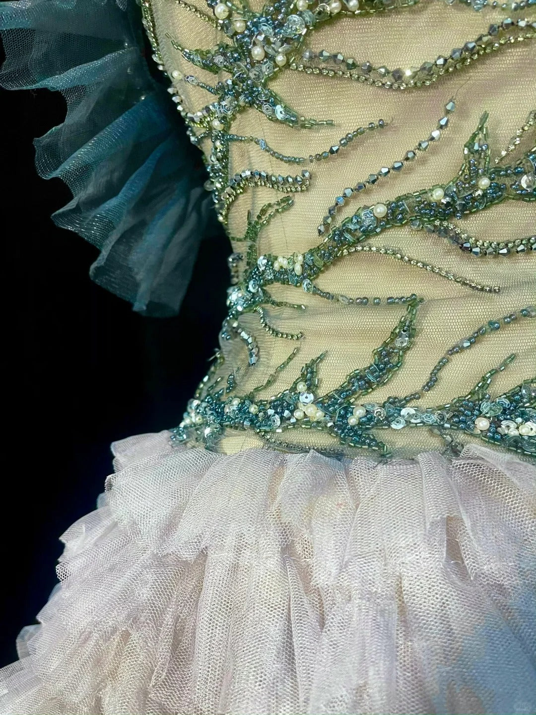 Robe de bal chic à fines bretelles en tulle, longue, tenue de soirée pour adolescentes, robe de fin d'année scolaire N1371