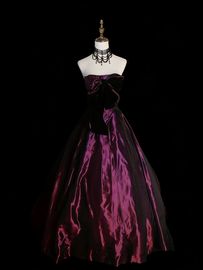 Robe de bal charmante sans bretelles couleur raisin, robe de soirée pour 16 ans, robe de quinceañera, robe de bal longue, 15 Vestidos De Fiesta N1246
