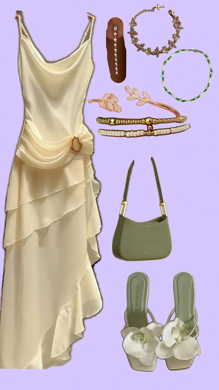 Robe de soirée sirène modeste à fines bretelles en mousseline ivoire plissée AB143