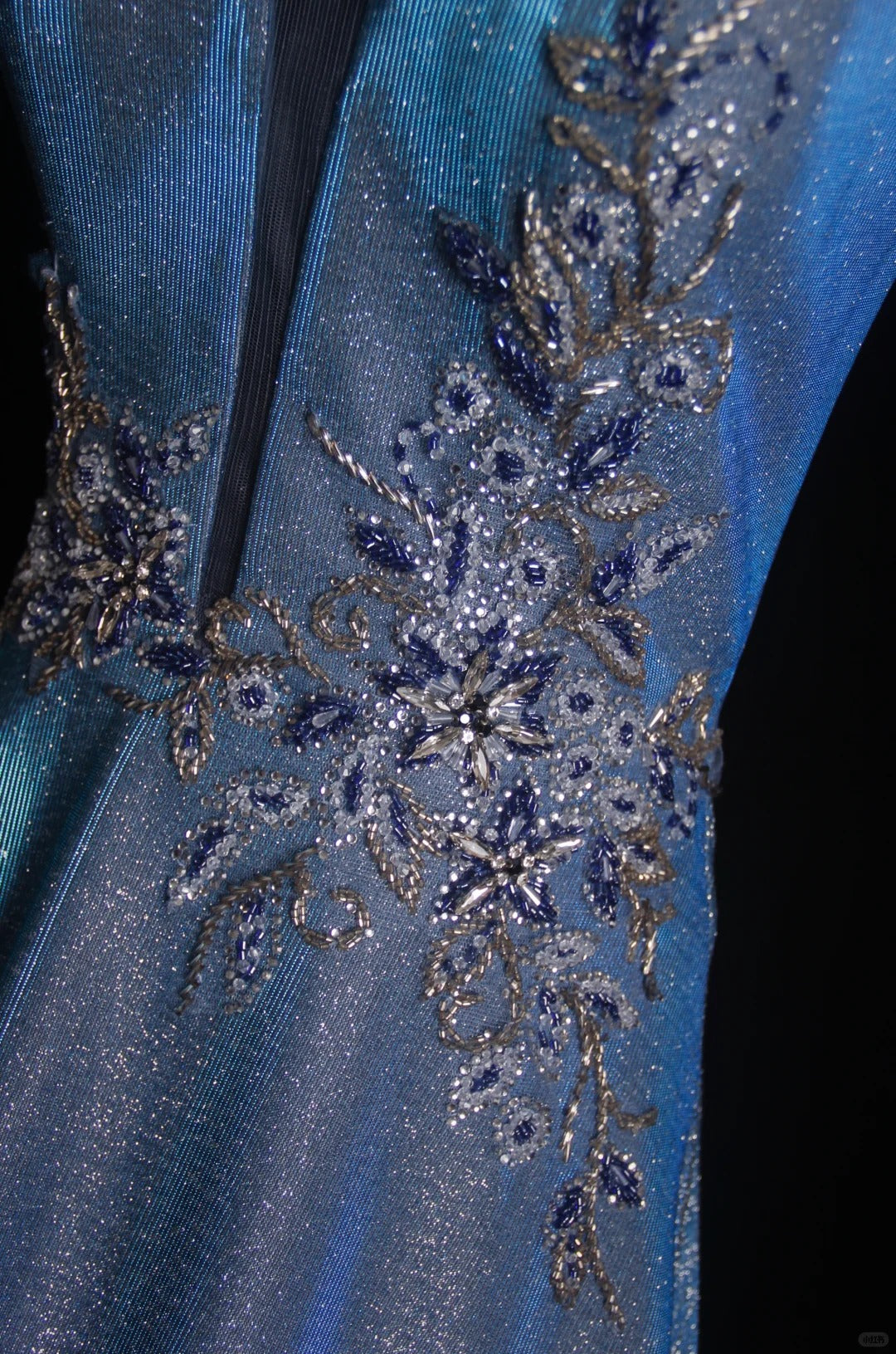 Retro-A-Linien-Kleid mit Spaghettiträgern, marineblau, paillettenbesetzt, langes Ballkleid im Stil der 1950er Jahre, Inspiration für Outfits zum 18. Geburtstag, formelles Kleid N496