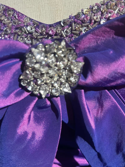 Cute Ball Gown Sweetheart Purple Tulle Short Party Dress Cocktail Gown Homecoming Dresses N3890