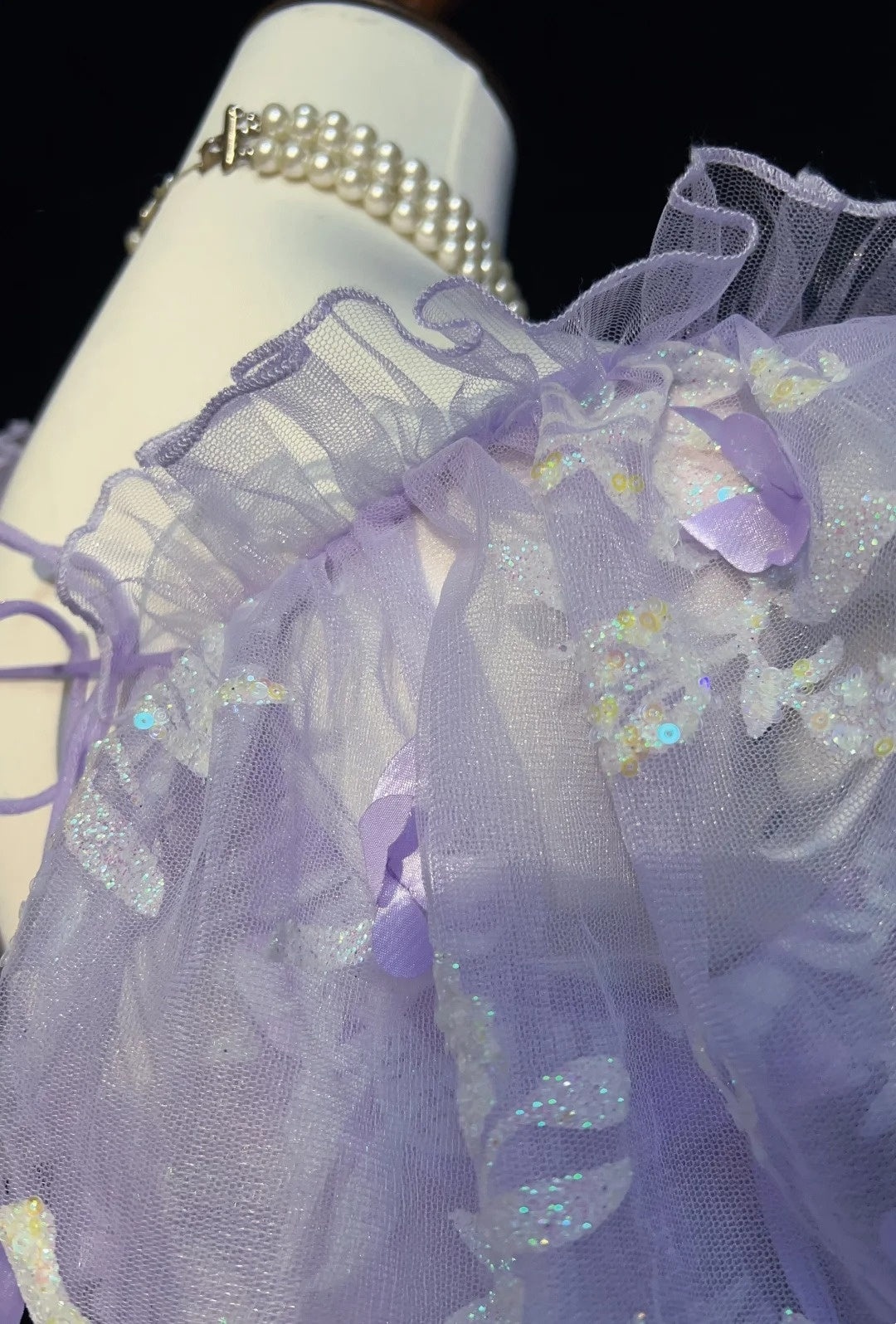 Jolies robes de bal lilas courtes en dentelle, col carré, pour la rentrée, robes Hoco N2632