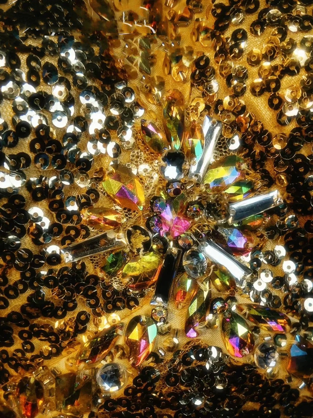 Superbes robes de bal sirène licou à paillettes dorées, dos nu, sans manches, tenues de soirée formelles N3787