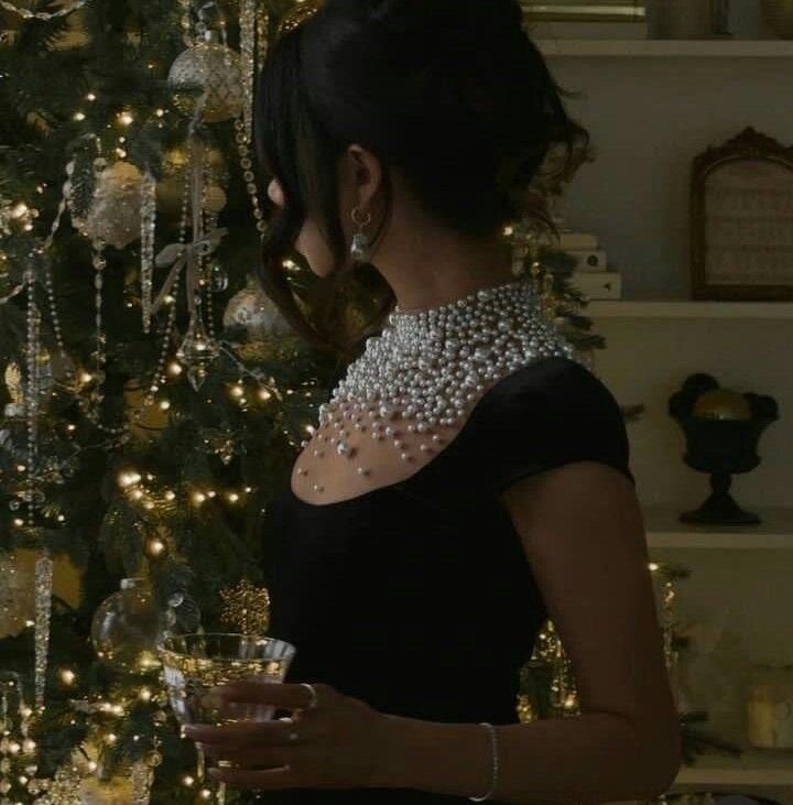 Robe de soirée en velours noir ornée de perles, robe de fête, robe de bal d'anniversaire AB1634