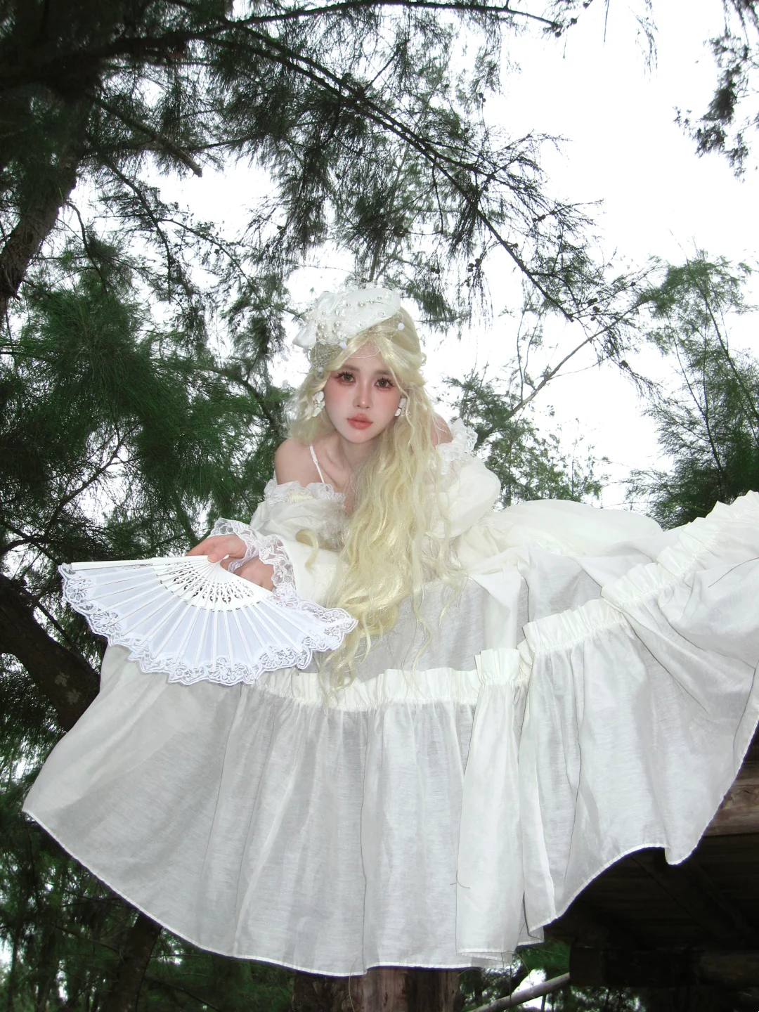 Robe de mariée princesse, robe de bal épaules dénudées en dentelle et tulle blanc, robe de mariée longue et cintrée AB2407