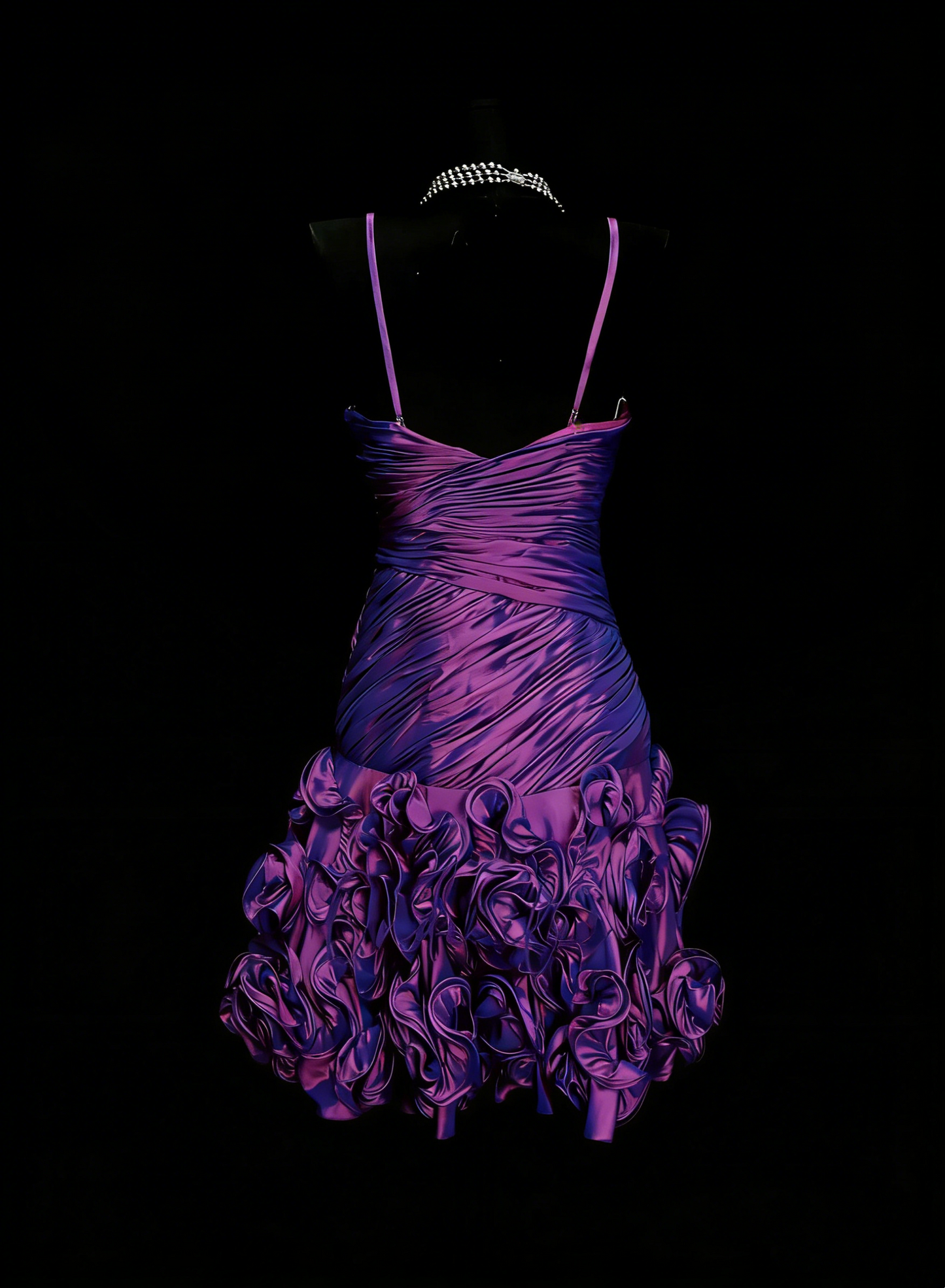 Robe d'été femme, nouveauté, style vintage rétro, sirène, satin raisin, robes de soirée N2234