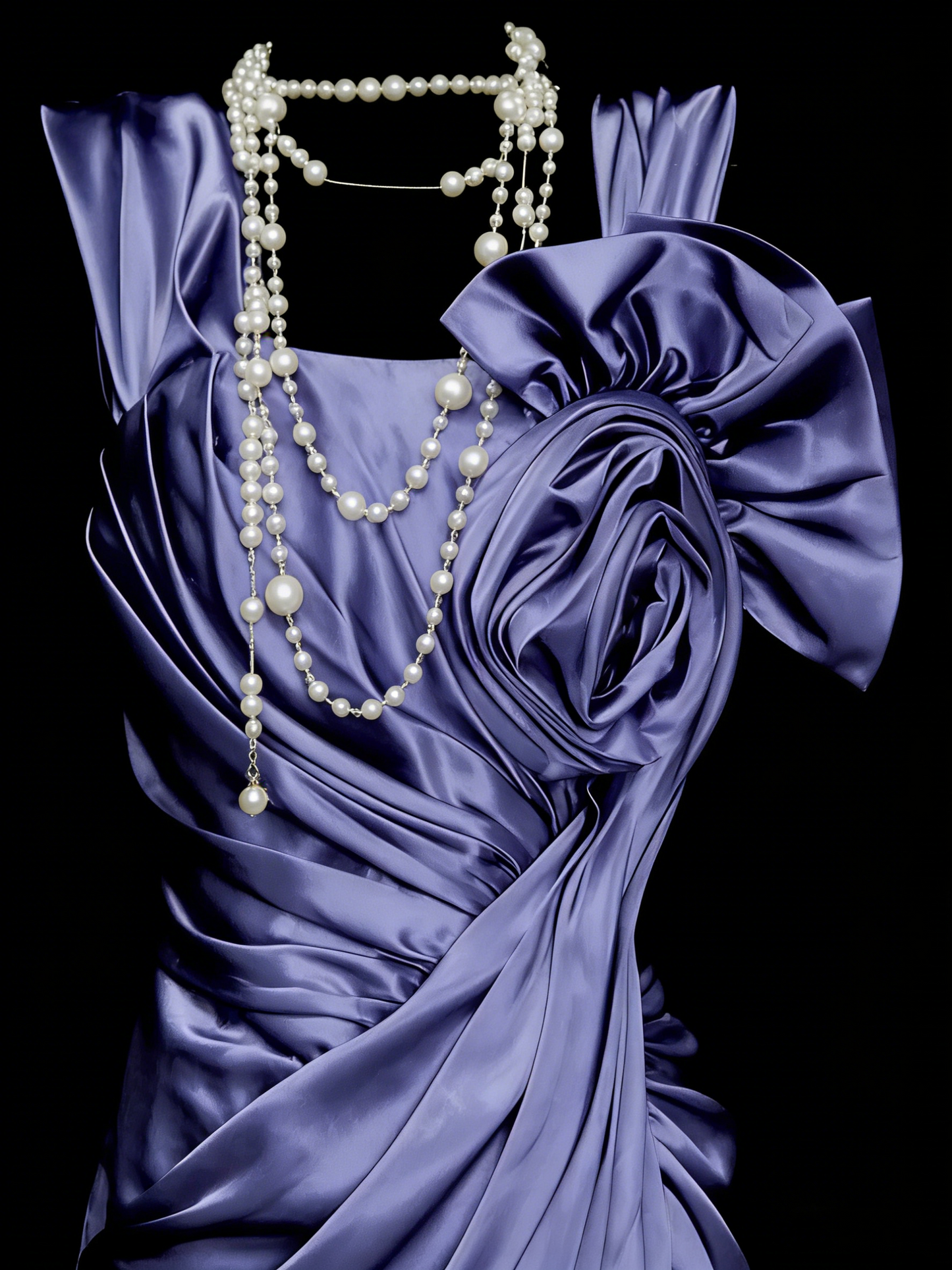 Elegantes, formelles Etuikleid mit eckigem Ausschnitt aus weinrotem Satin für College, Abschlussball und andere festliche Anlässe für Teenager (N1151)
