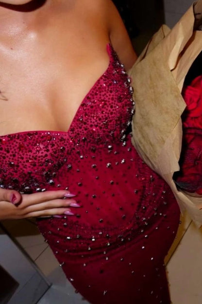 Robe de bal sirène unique en forme de cœur, couleur champagne, perles argentées, paillettes, tenue de fête pour 20e anniversaire, robe de remise de diplôme, RB1490