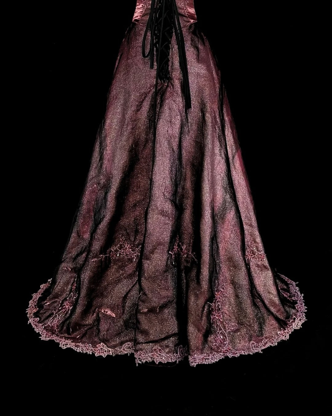 Robe de bal vintage, style rétro années 50, élégante et bustier, longue, marron, inspiration N1994
