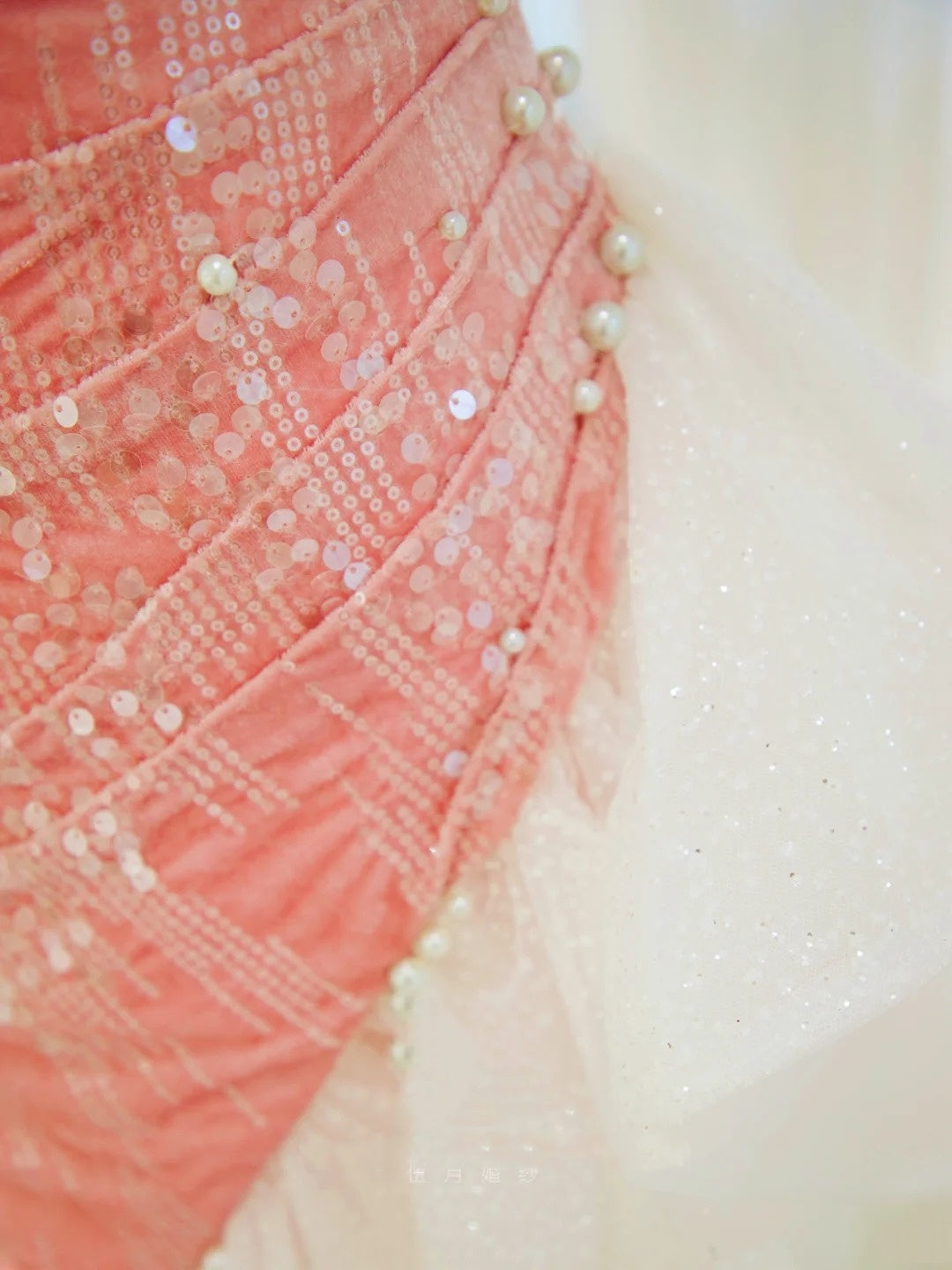 Robe de bal sirène scintillante à sequins roses, épaules dénudées, robe de soirée, tenue d'anniversaire, robe de graduation N2845