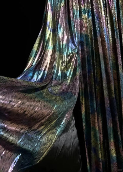 Robes de Bal Vintage Années 80 Coupe Trapèze Épaule Unique Perles Robe Longue N3121