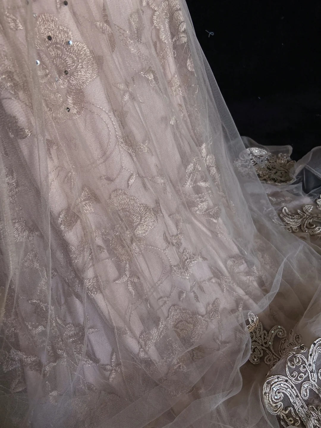 Vintage Prom Dresses Meerjungfrau V-Ausschnitt Pink Spitze 80er Jahre Lange Formelle Abendgarderobe N3875