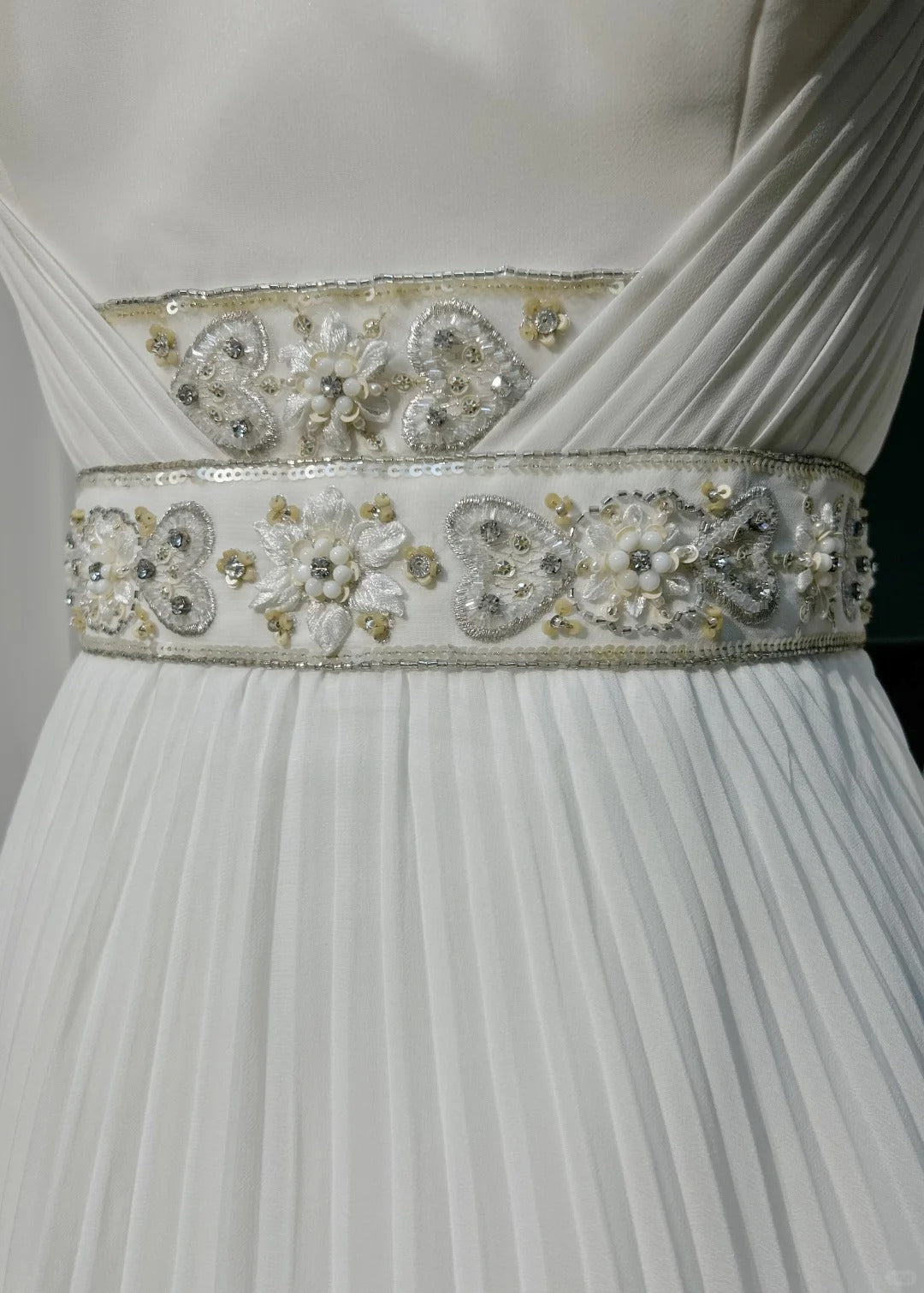 Robes de mariée vintage années 90, coupe trapèze, à fines bretelles, blanches unies, pour mariage estival en jardin, longue robe de mariée N3721