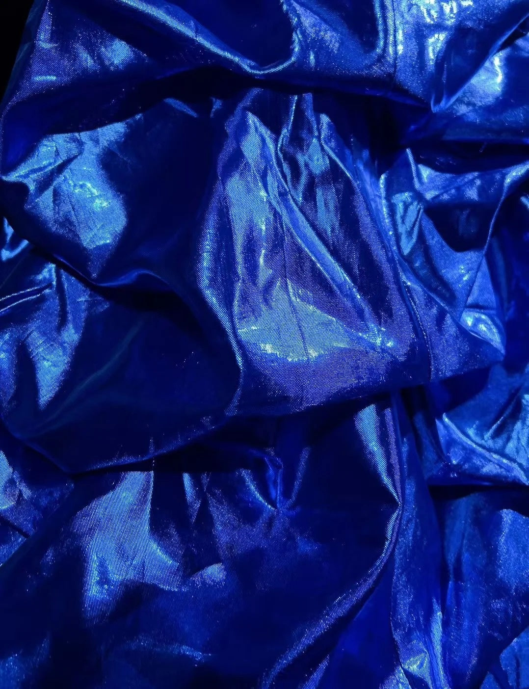 Robes de Bal Vintage Années 60 Sirène Col Carré Organza Bleu Roi Avec Longue Robe de Bal Perlé N3116