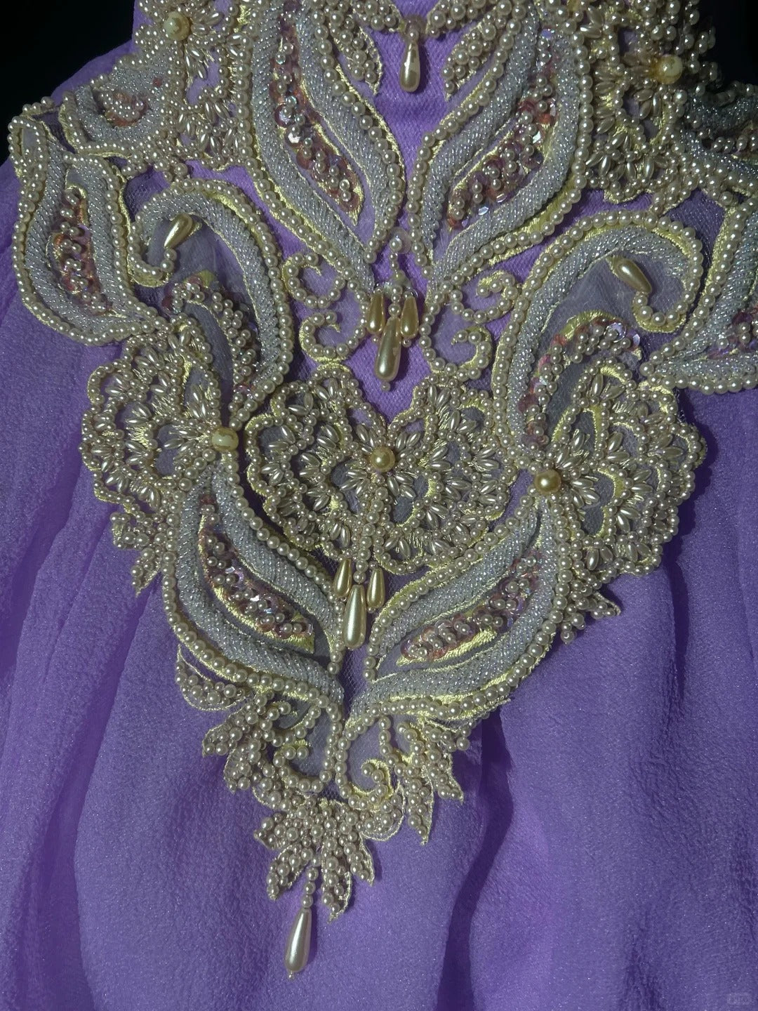 Prinzessin Abschlussballkleider Ballkleid Off-Shoulder Traube mit Perlen Formelle Abendgarderobe N3885