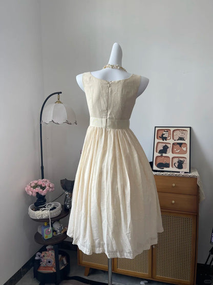Vintage A Line Square Neck Champagne Chiffon Knee Length 16th Birthday Homecoming Dress Graduation Outfit RB6788