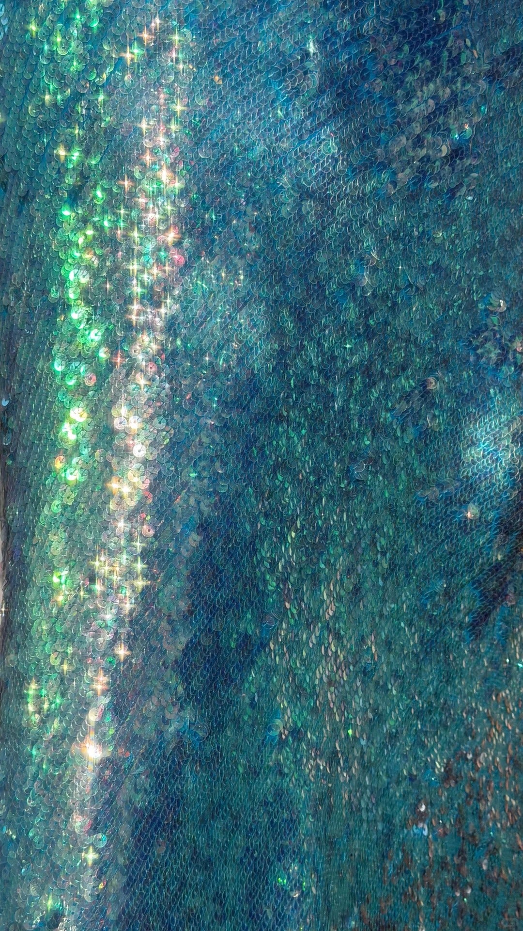 Robes de bal scintillantes sirène asymétrique à paillettes bleues, longues tenues de soirée N3541
