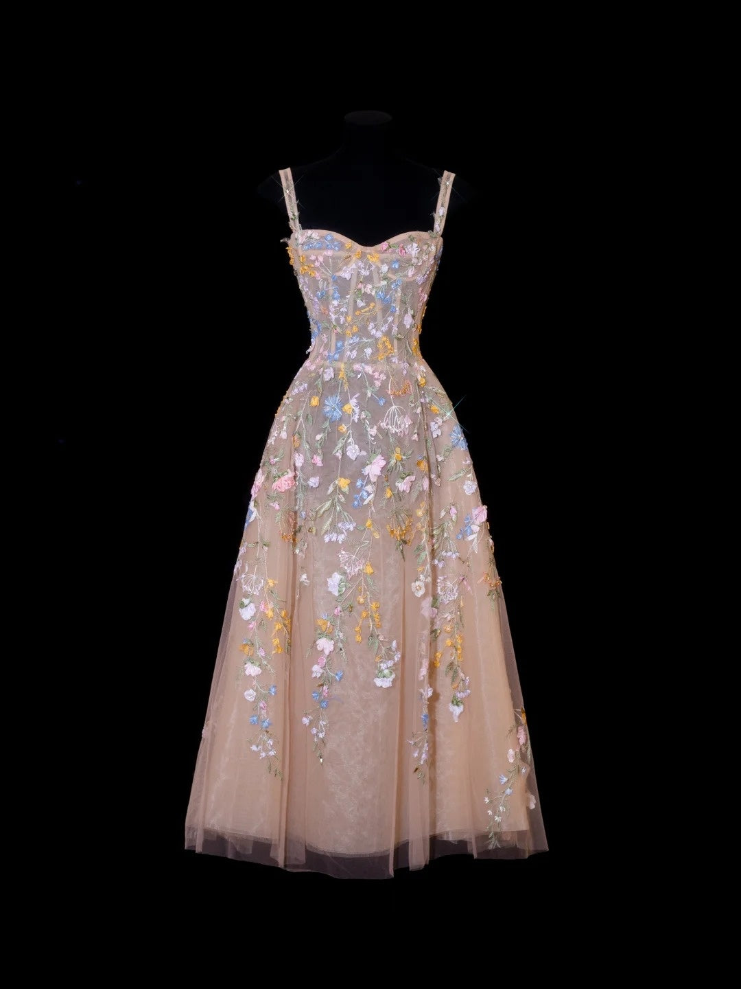 Élégante Robe de Bal Longue en Dentelle Florale Coupée en A, Col Cœur, pour le 18e Anniversaire, Tenue de Soirée Formelle N4180