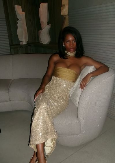 Robe de soirée sirène longue sans bretelles en satin jaune à sequins, robe de bal, robe de remise de diplôme N887