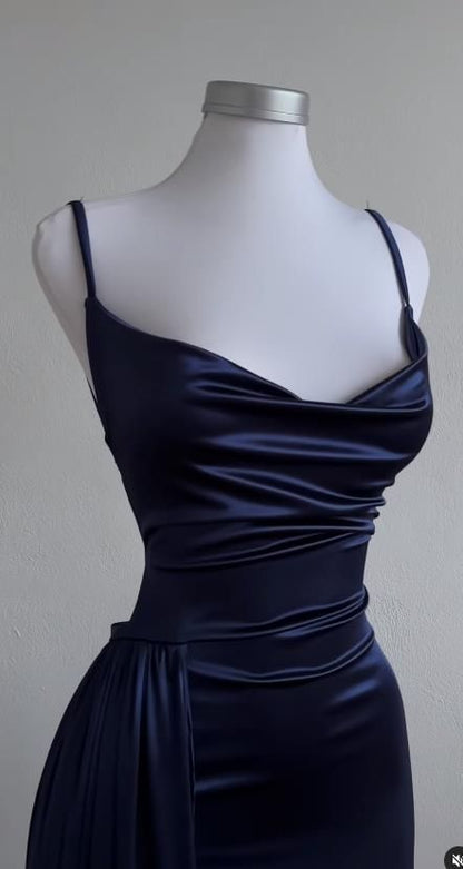 Robe de bal longue sans manches et dos nu pour femme, lacée, col montant, robe de soirée AB1917