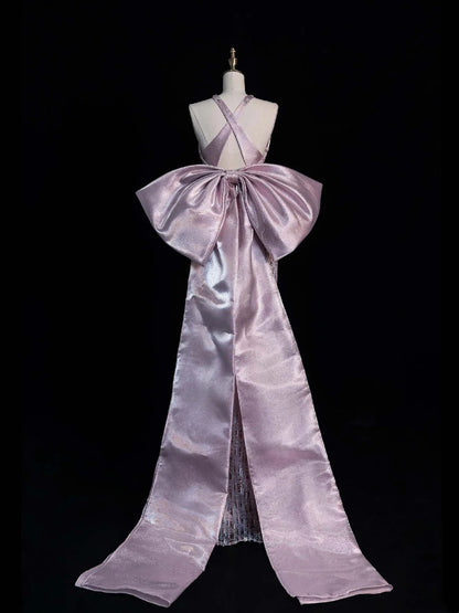 Atemberaubendes Meerjungfrauen-Abendkleid mit Pailletten in Rosa – Inspiration für Prinzessinnen-Abschlussballkleider N1077