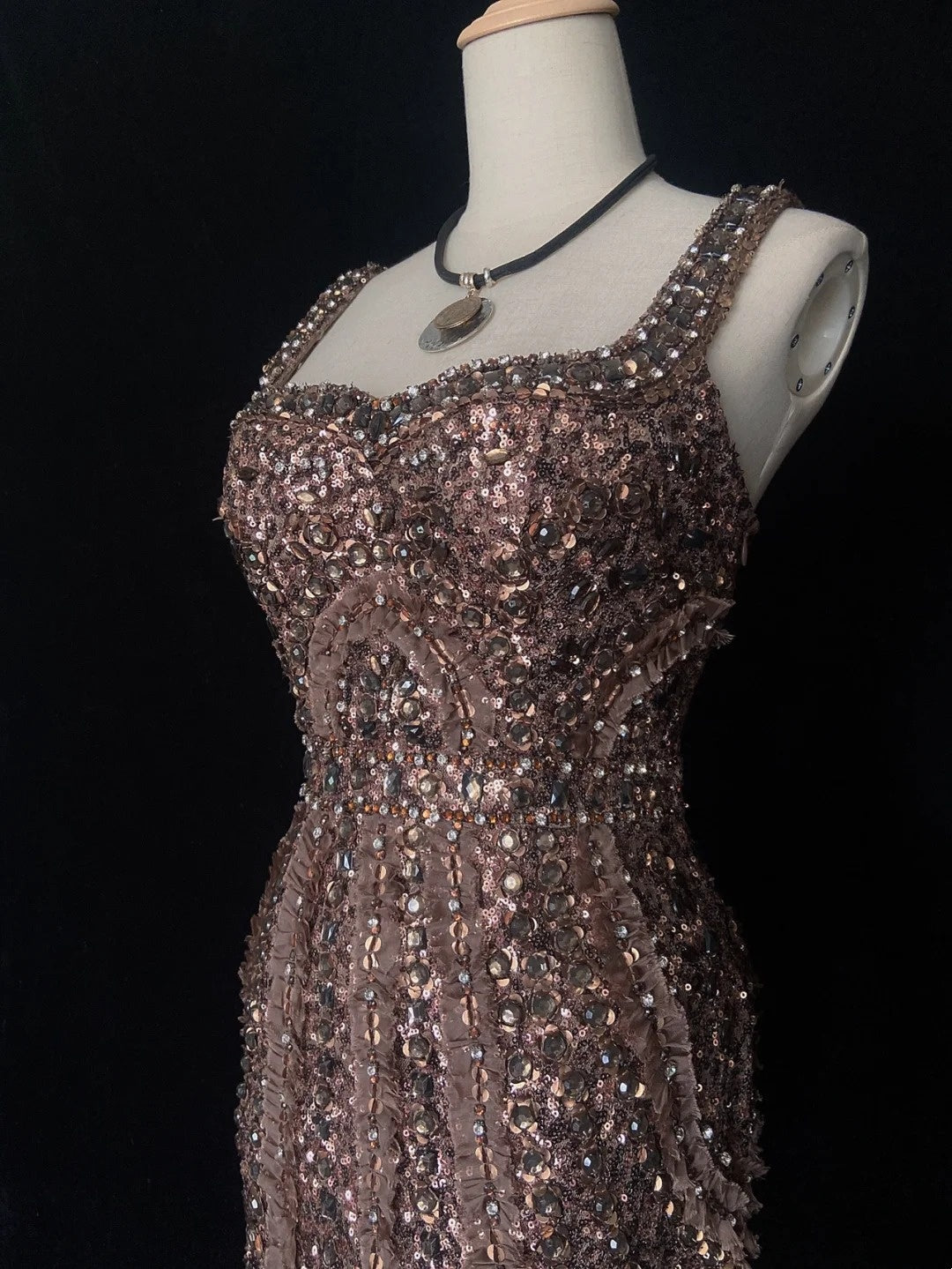 Sexy Scheide Träger Pailletten Ideen Für Frauen Knielang Geburtstagskleider Abschlussball-Outfits N3461