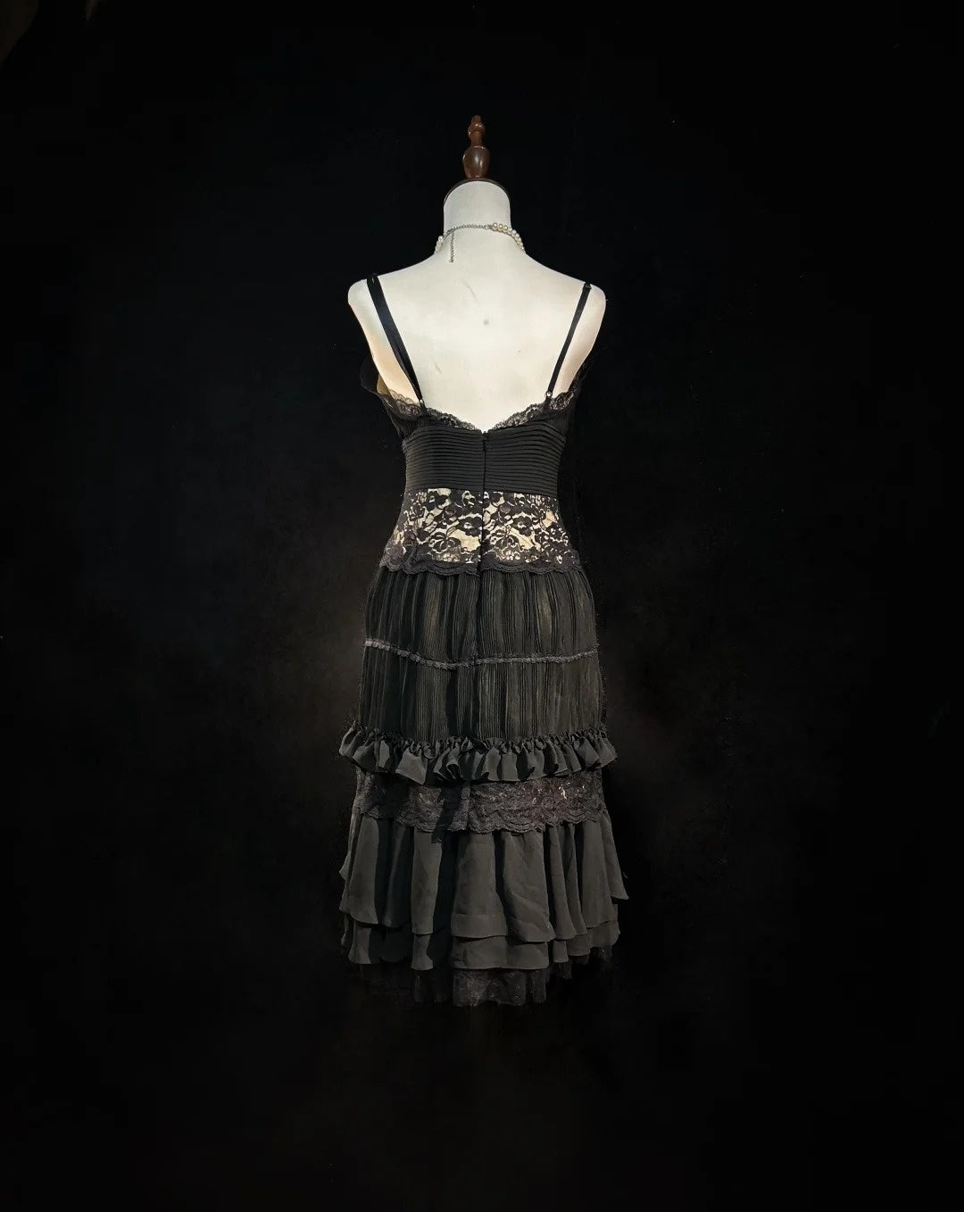 French Style A Line Spaghetti Strap Black Chiffon Short Mini Homecoming Dresses N2458