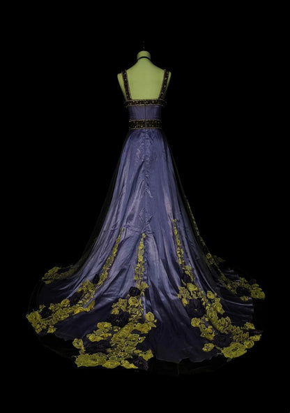 Retro-A-Linien-Abendkleid mit Spaghettiträgern, weinrotem Satin, ärmellos, 70er-Jahre-Stil, langes formelles Abendkleid N1487
