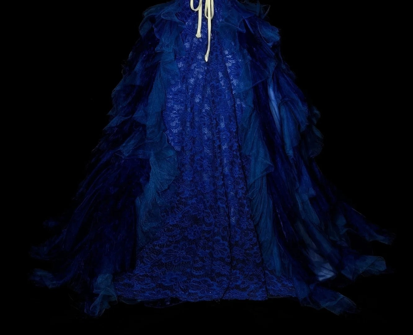 Vintage Ballkleid, trägerlos, königsblau, Tüllspitze, Sweet 16 Kleider, Quinceañera Kleid, lang, Vestidos De Fiesta N1482
