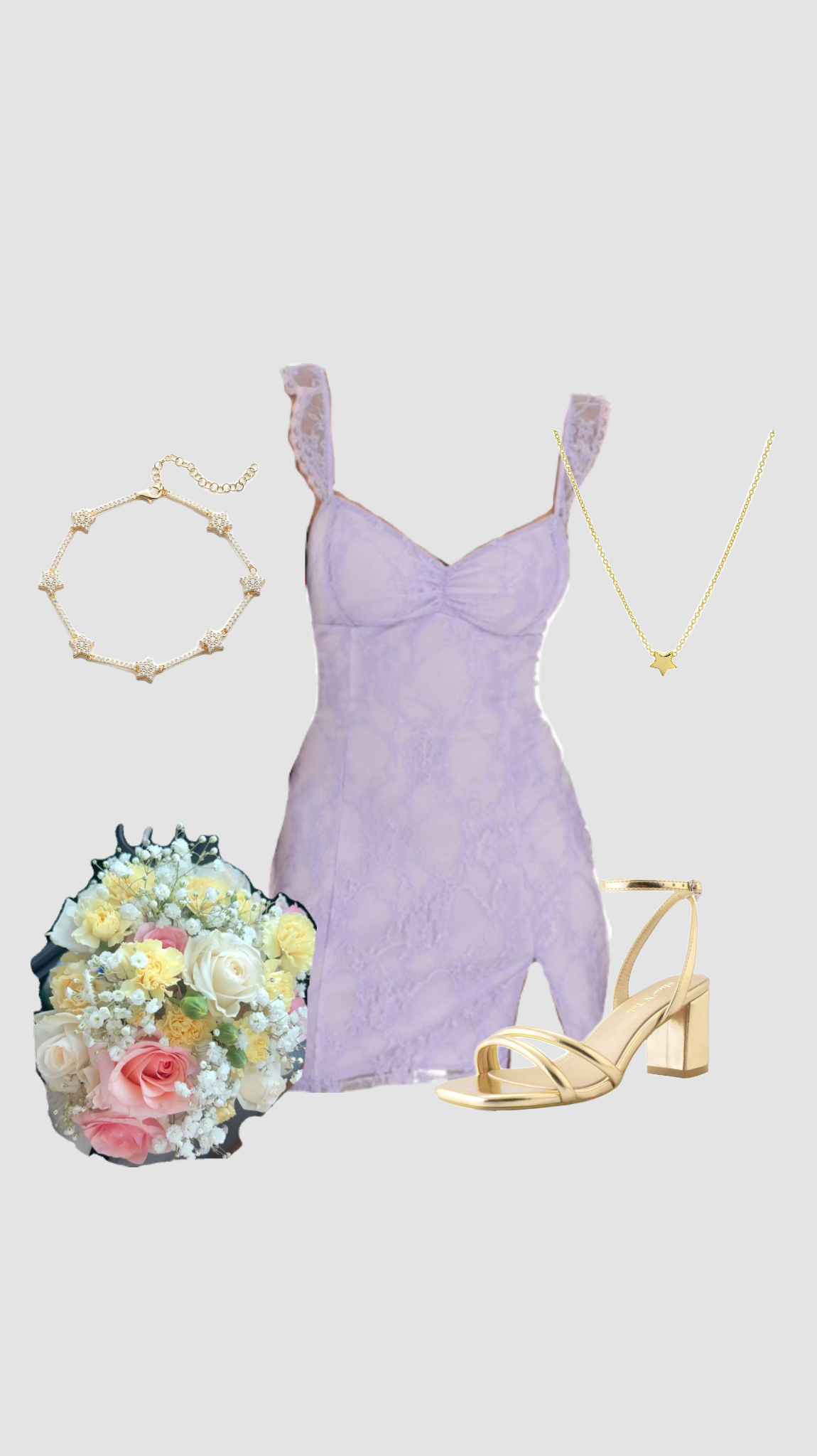 Jolie Robe Courte de Bal de Promo en Dentelle Lilas à Col Carré, Style Senior, Robe de Soirée Courte RB3132