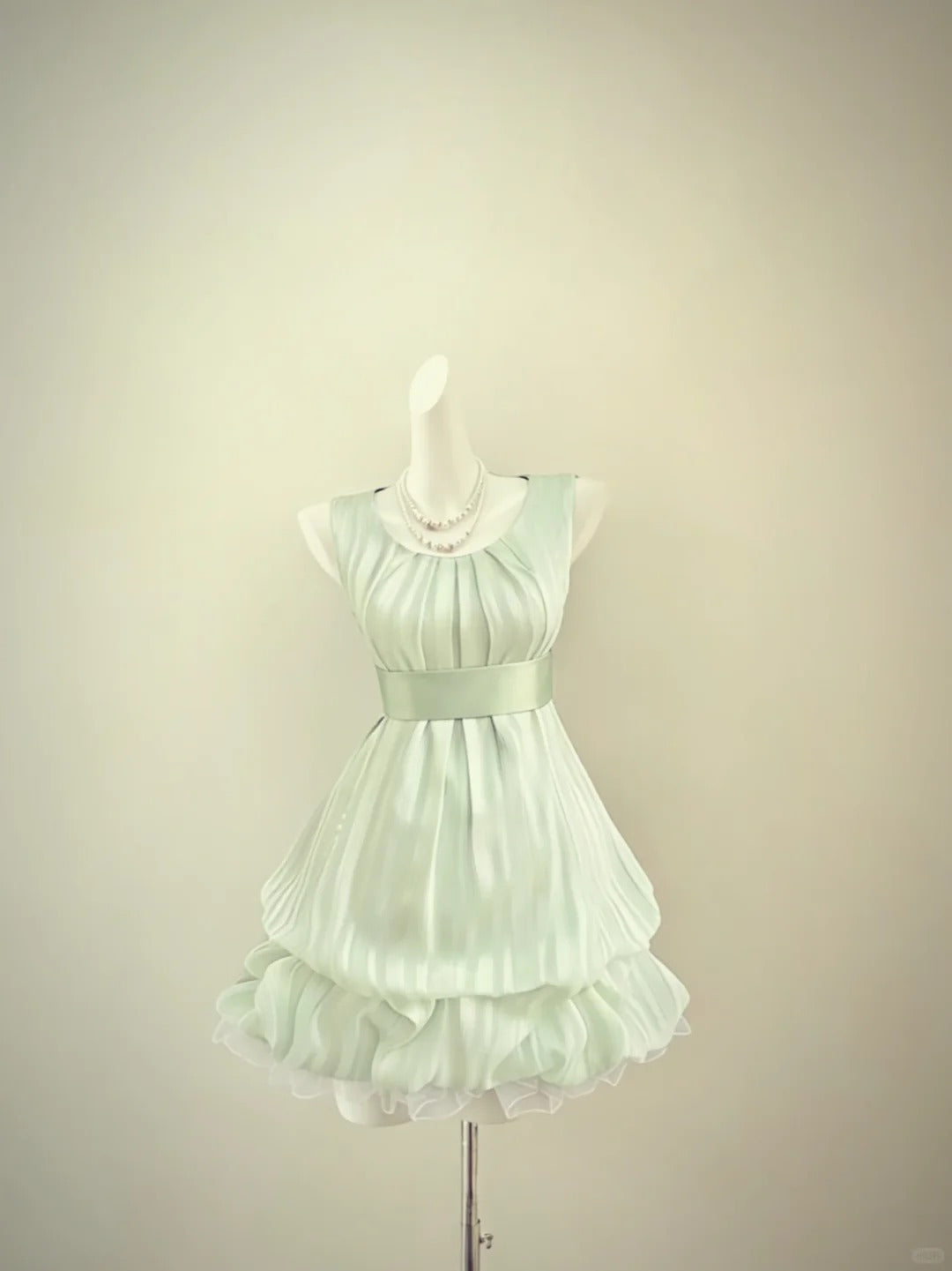 Unique Ball Gown Sage Green Satin Freshman Short Graduation Dresses Inspo Senior Homecoming Outfits RB4778