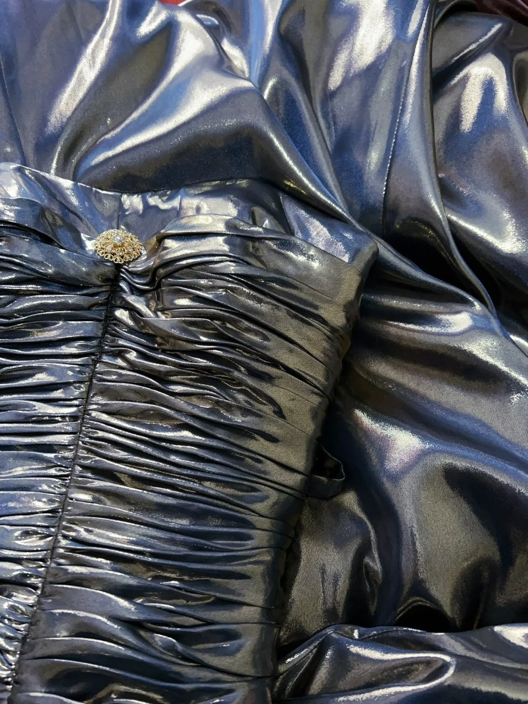 Vintage-Ballkleid Ästhetik A-Linie Marineblau mit Perlen Lange Abendkleid N3025