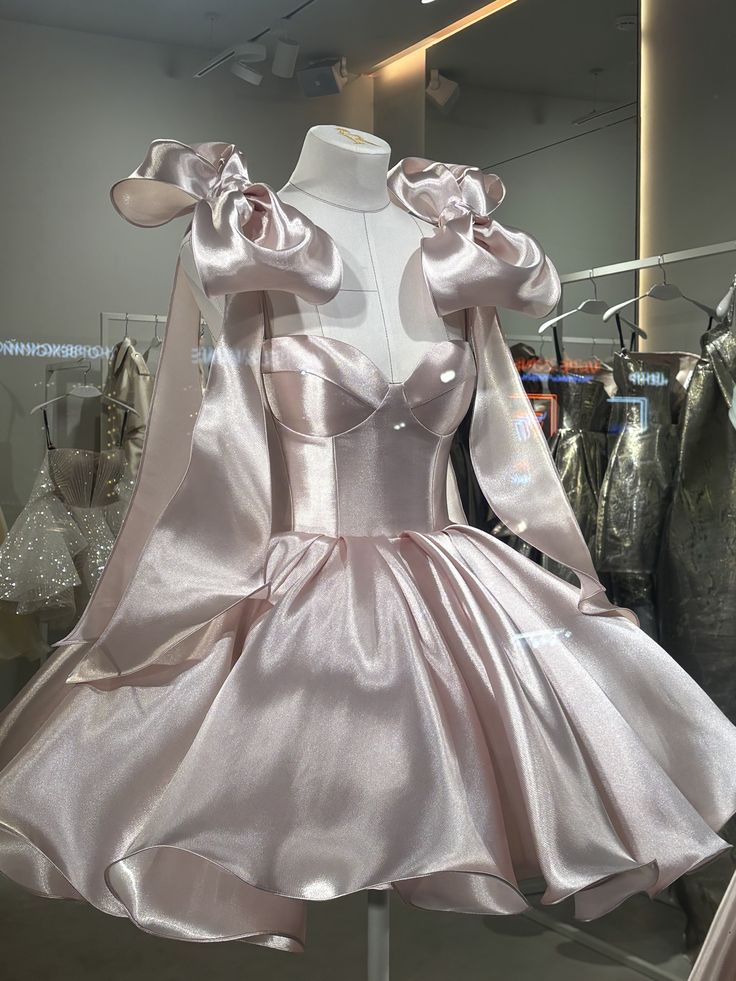 Bretelles de robe de soirée sophistiquée rose clair pour filles Barbie Robe de fête courte mini Robes d'anniversaire pour le 20e anniversaire Tenue Hoco RB3616
