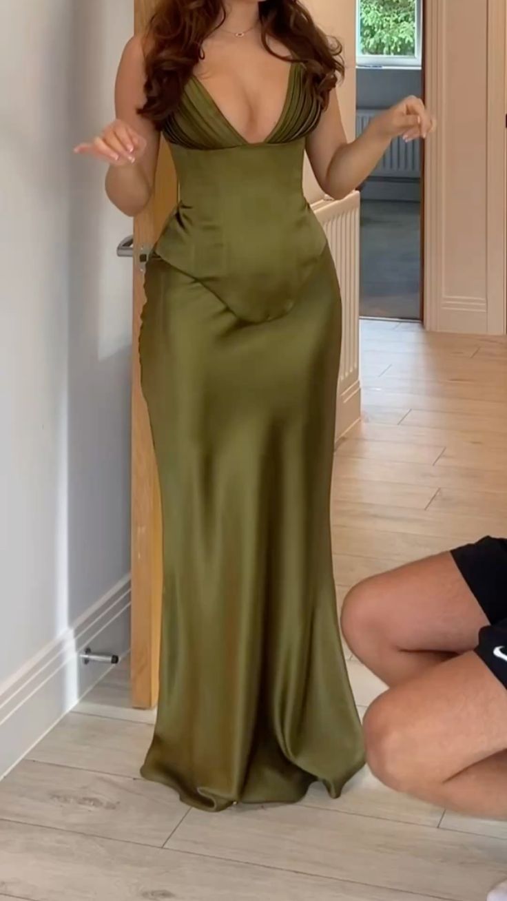 Einfache Ballkleider, Satin-Partykleider, figurbetonte Kleider für Schulveranstaltungen der Oberstufe, formelle Abendkleider N620