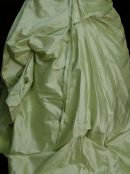 Vintage Ball Gown Strapless Green Tiered With Layers Sweet 16 Dresses Quinceanera Dress Long 15 Vestidos De Fiesta N1449