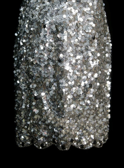 Robe fourreau bustier gris argenté inspirée des années 2000, robe de bal courte N1381