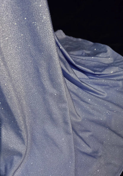 Schöne Abschlussballkleider Meerjungfrau Ein Schulterfrei Lila Mit Applikationen Ärmellos Lange Formelle Abendkleider N3642