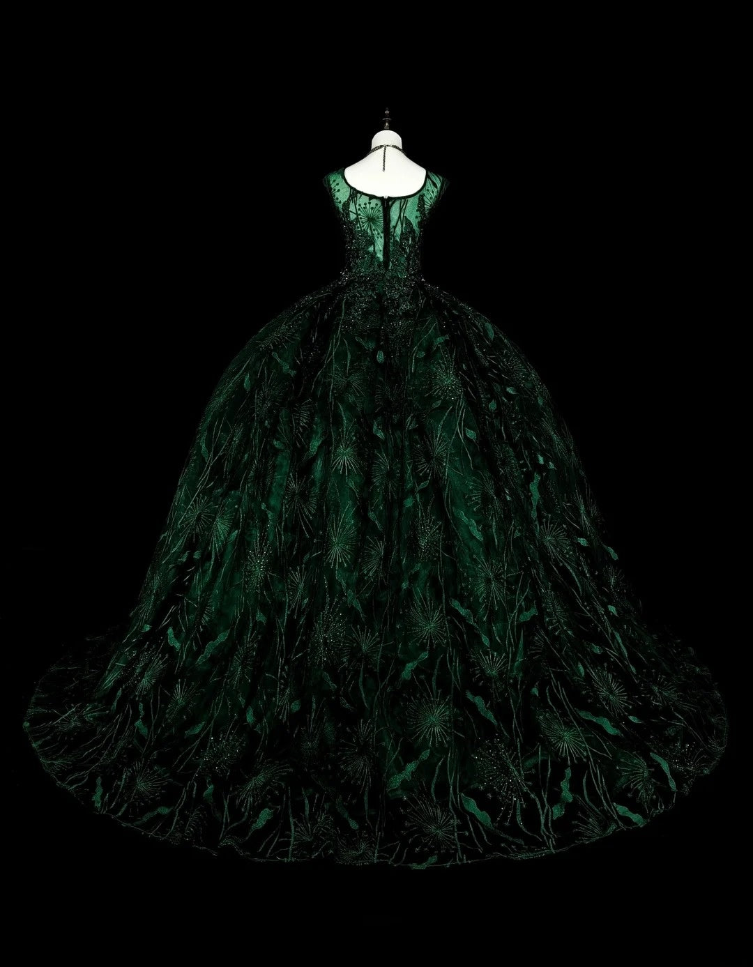 Bescheidenes Ballkleid mit quadratischem Ausschnitt, dunkelgrüne lange Ballkleider für Damen, formelles Abendkleid N2368
