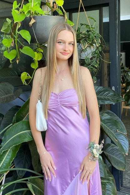 Long Prom Dresses With Split Mermaid Spaghetti Straps Maxi Long Party Prom Dresses Vestidos De Dia AB515