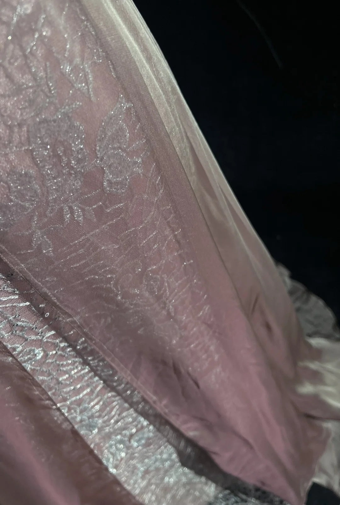 Vintage Ballkleid-Ästhetik A-Linie Neckholder Hellrosa Chiffon mit Perlenbesatz Langes Abendkleid N3034