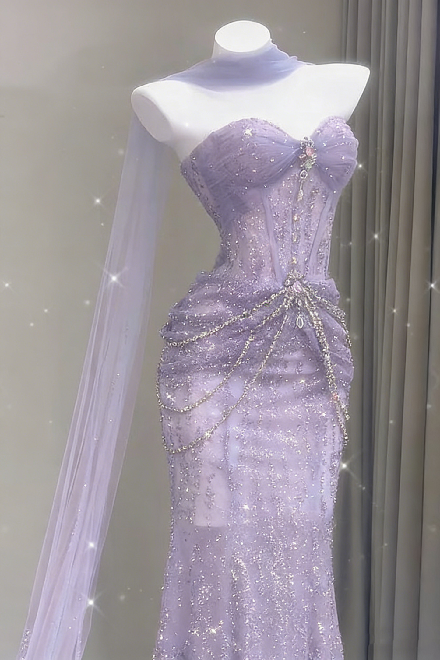 Robe de bal sirène bleue, décolleté cœur, tulle, longue robe de soirée formelle AB1664