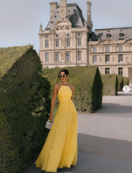 Robe de bal jaune élégante, coupe trapèze, dos nu, en mousseline plissée à volants, robe de soirée formelle AB416