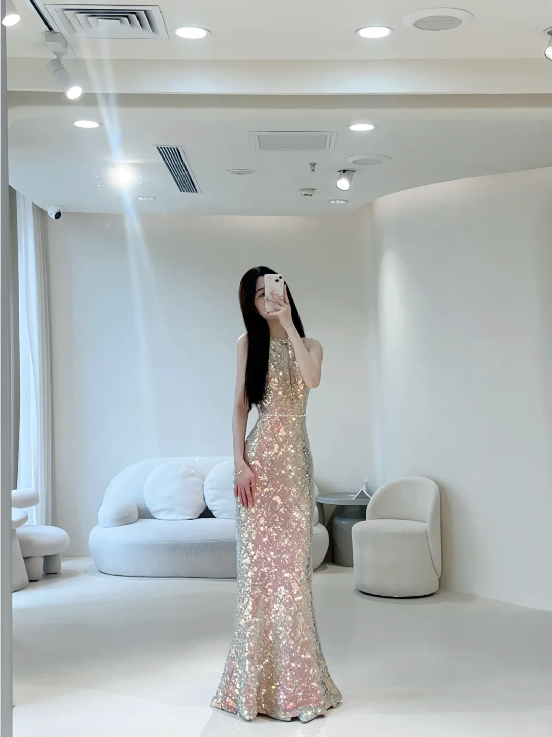 Vintage Mermaid Scoop Neck With Beads Sequin Prom Dresses For Teens Formal Dress Party Outfits Prom Gowns AB1012