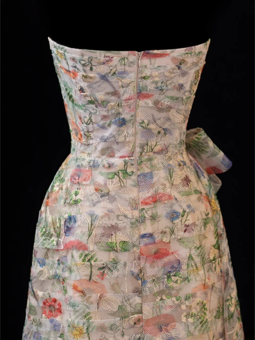 Ästhetisches kurzes Ballkleid mit Blumenmuster, Kleid zum 16. Geburtstag, Homecoming-Kleid, Cocktailkleid SA002