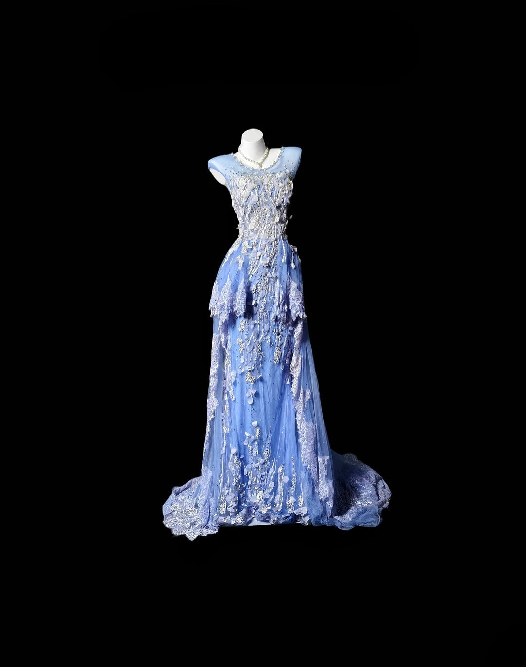 Vintage Prom Dresses A line Scoop Lavender Tulle With Appliqued 1950s Retro Classy Party Formal Outfits RB6356
